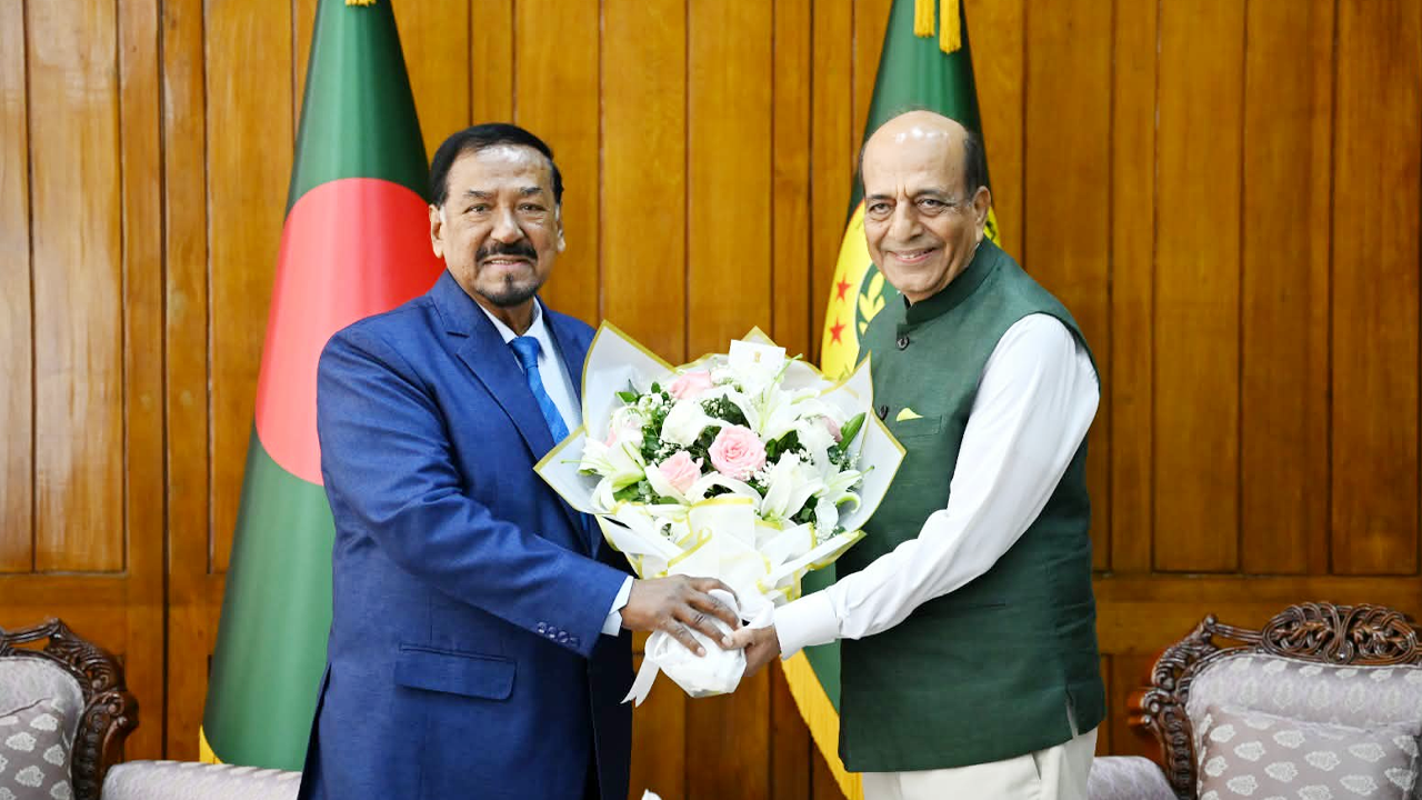 স্পিকারের সঙ্গে ভারতীয় হাইকমিশনারের সাক্ষাৎ